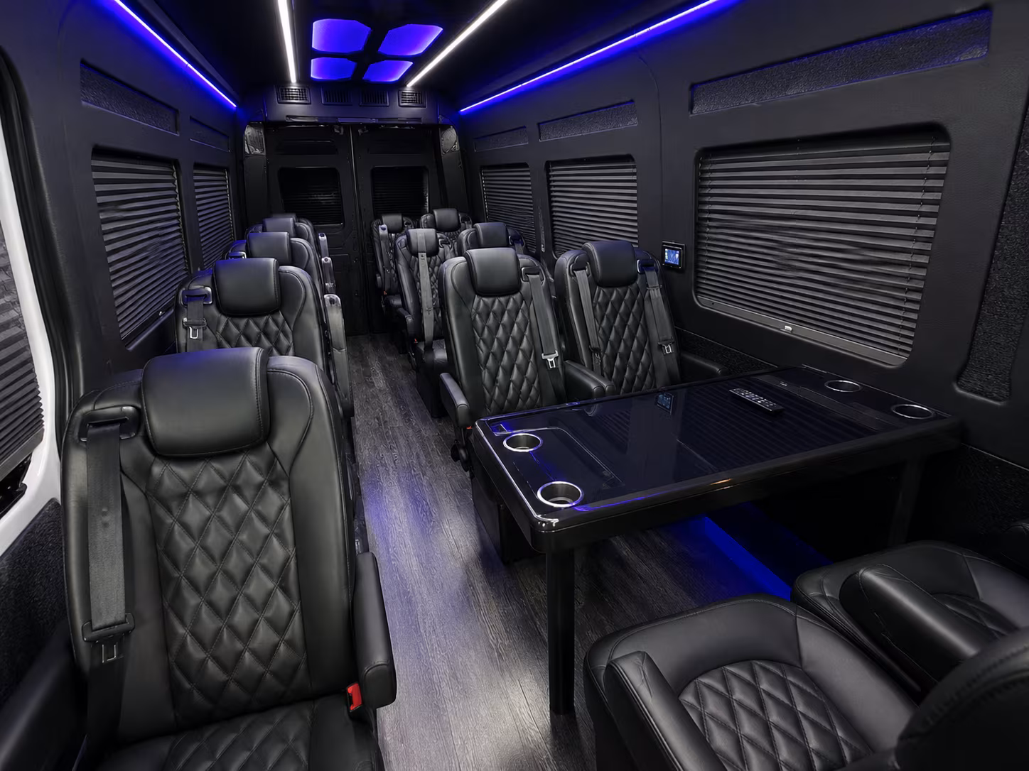 10 passenger sprinter van interior