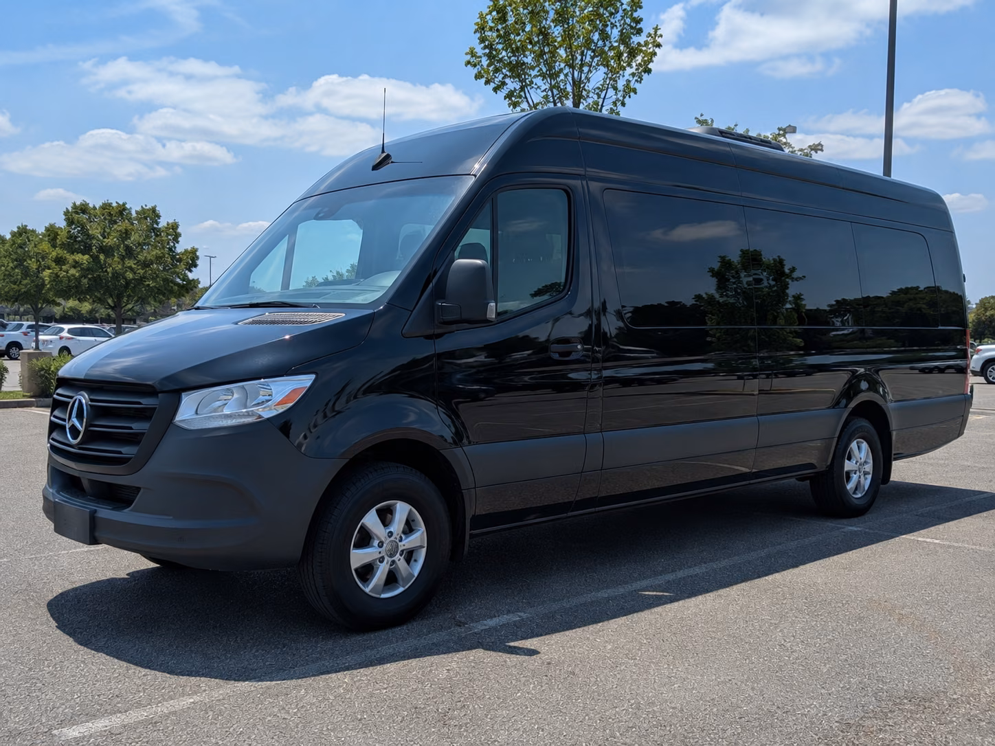 alexandria airport sprinter van service